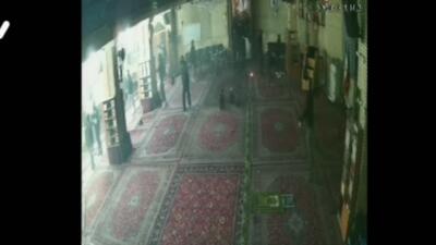 لحظه هتک حرمت به مسجد جامع ابوذر تهران