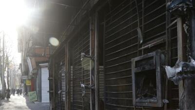 گزارش تصویری/ اثرات تخریب اموال عمومی در گرگان