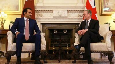  سران انگلیس و قطر درباره ایران گفت‌وگو کردند