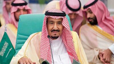  پادشاه عربستان بستری شد