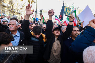 راهپیمایی محکومیت اقدامات تروریستی آمریکا و رژیم صهیونیستی علیه ملت ایران - زنجان