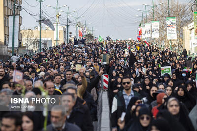 راهپیمایی محکومیت اقدامات تروریستی آمریکا و رژیم صهیونیستی علیه ملت ایران - قزوین