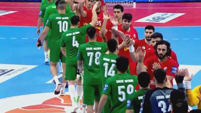  خلاصه هندبال عربستان 24 - ایران 22