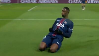  شوت دیدنی عثمان دمبله؛ گل اول پاری سن ژرمن به لیل