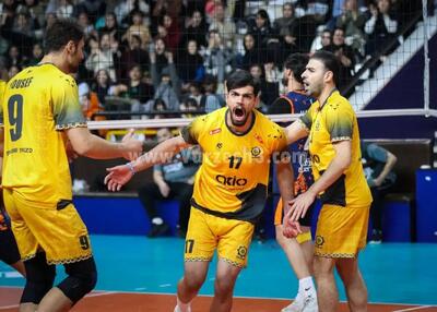  قهرمان نیم‌فصل والیبال ایران مشخص شد
