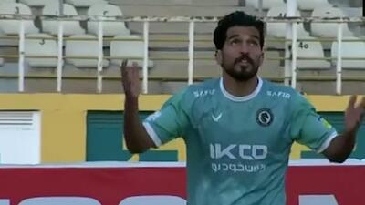 گل دوم پیکان به ذوب آهن (فرید امیری)