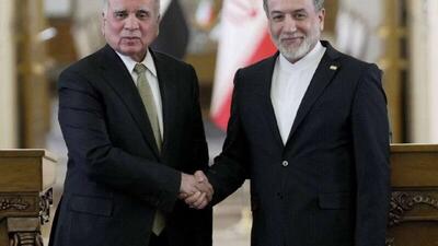 دیدار وزرای خارجه ایران و عراق