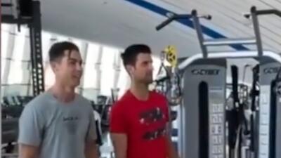 کریس رونالدو و چالش جالب با جوکوویچ!