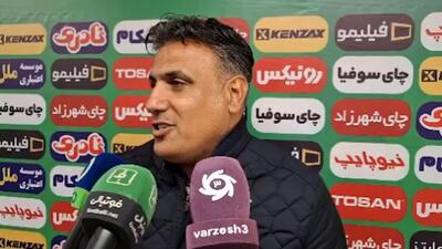 خلیفه اصل : خدا را شکر یک امتیاز گرفتیم