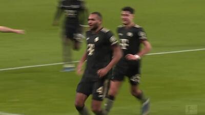 گل سوم بایرن مونیخ به لایپزیش توسط جاناتان تاه