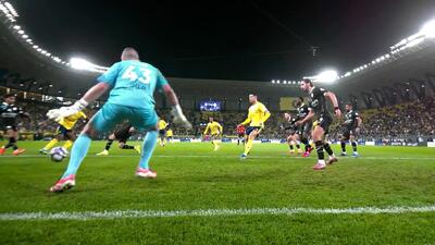 گل سوم النصر به الشباب (عبدالرحمان غریب)