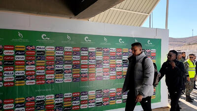 ورود تیم پرسپولیس به ورزشگاه