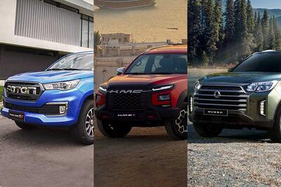 بهترین پیکاپ‌های آفرود بازار ایران - پدال