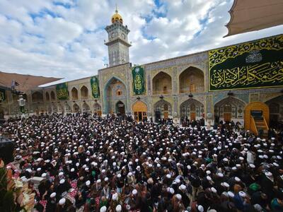 عکس / مراسم تشییع آیت الله سید هادی سیستانی در نجف اشرف