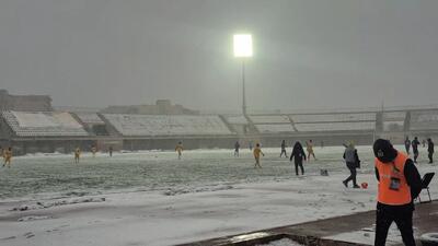 شرایط سخت دیدار دو تیم فرد البرز - شناورسازی