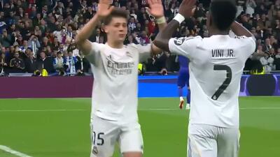 گل چهارم رئال مادرید به موناکو گل به خودی ( کرر )