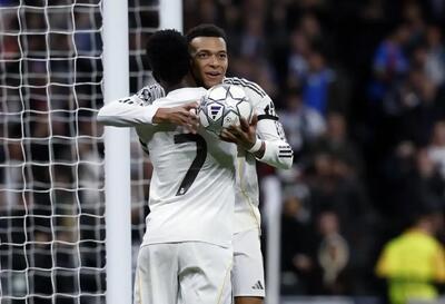 به لطف امباپه: برنابئو با وینیسیوس آشتی کرد!