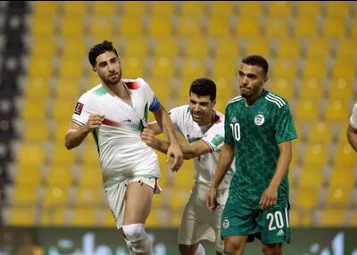بازی بزرگ ایران و الجزایر در شهر منچستر