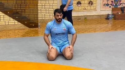 اختصاصی: همه نگاه‌ها به حسن یزدانی در کمپ کشتی