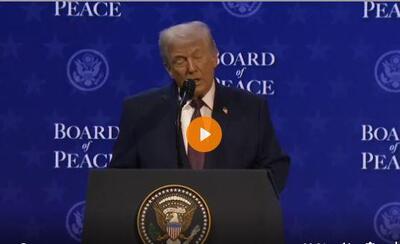 صحبت‌های عجیب ترامپ در جلسه منشور صلح غزه - اکونیوز