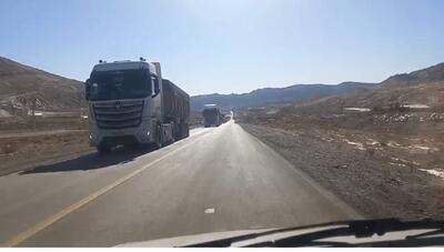  ترافیک سنگین در محور سمنان به فیروزکوه