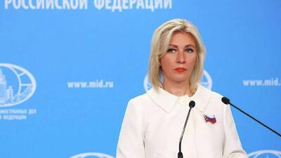 سخنگوی وزارت خارجه روسیه: روسیه در تماس نزدیک با شرکای ایرانی خود و طرفداران کاهش تنش در این کشور و کل منطقه است