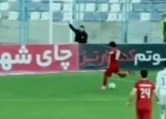 رامین در اولین بازی برای فولاد گل ساخت