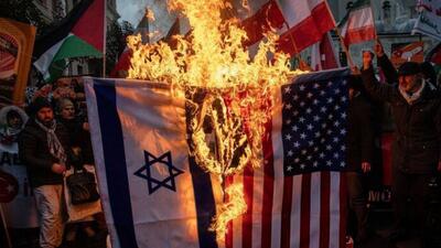  تجمع حمایت از ایران در استانبول