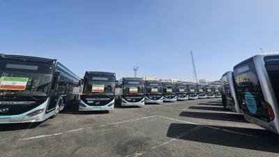 بارگیری ۵۰ اتوبوس برقی در چین به مقصد ایران