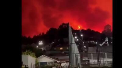  آتش‌سوزی گسترده در شیلی