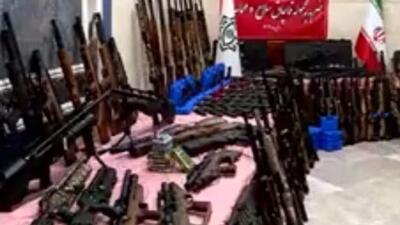  کشف سلاح و مهمات از تروریست‌ها در تبریز