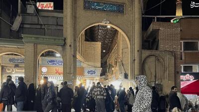  گشت شبانه در بازار تاریخی تجریش