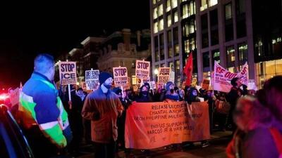  تظاهرات هزاران نفری مردم آمریکا علیه ترامپ