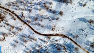  تفریحات زمستانی در کوه هشتاد پهلو