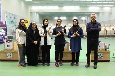 نایب قهرمانی دانشگاه آزاد در لیگ برتر تپانچه