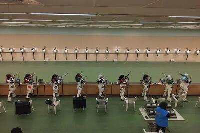 دبل قهرمانی بانوان تفنگدار دانشگاه آزاد اسلامی