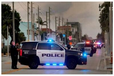 یک بام و دو هوای برخورد با اغتشاشگران در آمریکا