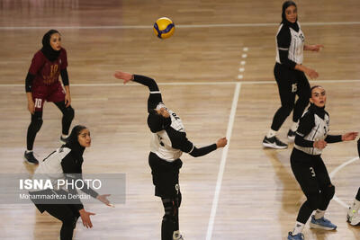  هفته هشتم لیگ برتر والیبال بانوان؛ مهرگان شیراز - شاهین بندرعامری