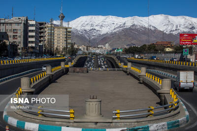 افزایش نسبی دما و وزش باد در تهران طی فردا