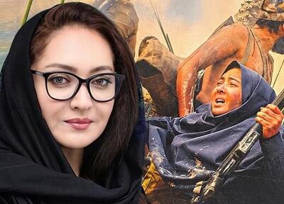  نیکی کریمی در ۲۹ سالگی و در پشت صحنه هجدهمین فیلمش؛ سال ۱۳۷۹/ عکس