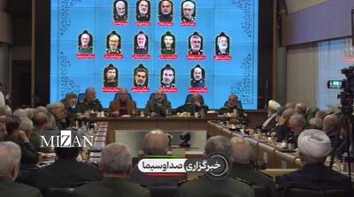  دورهمی فرماندهان قدیم و جدید سپاه پاسداران با چاشنی پاسخ به هذیان‌گویی رئیس‌جمهور آمریکا