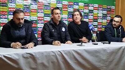 ساپینتو: از عملکرد کلی تیم راضی بودم