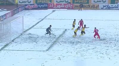 گل دوم پرسپولیس به سپاهان (سرگیف)