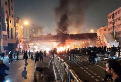 خسارت ۶۰۰ میلیادری اغتشاشگران به آتش نشانی