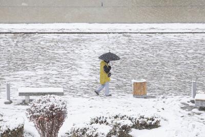 چطور روی برف یخ‌زده راه برویم و سُر نخوریم؟ | ترفندی ساده برای روزهای سرد و برفی