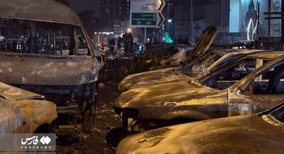 جزئیات تجمیعی از خسارات اغتشاشات از مسجد، حسینیه، اماکن دولتی و ماشین پلیس تا فروشگاه زنجیره‌ای، مغازه و ماشین مردم | جهان نیوز