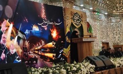 دختر شهید سلامی: فرماندهی در مکتب انقلاب یعنی حضور در پیشانی میدان