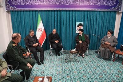  جانشین فرمانده کل سپاه پاسداران با امام جمعه ارومیه دیدار کرد