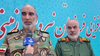  فیلم | فرمانده نیروی زمینی ارتش: تا پای جان از ایران دفاع می‌کنیم