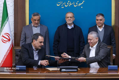 آیین امضای قراردادهای سرمایه‌گذاری شرکت ملی نفت